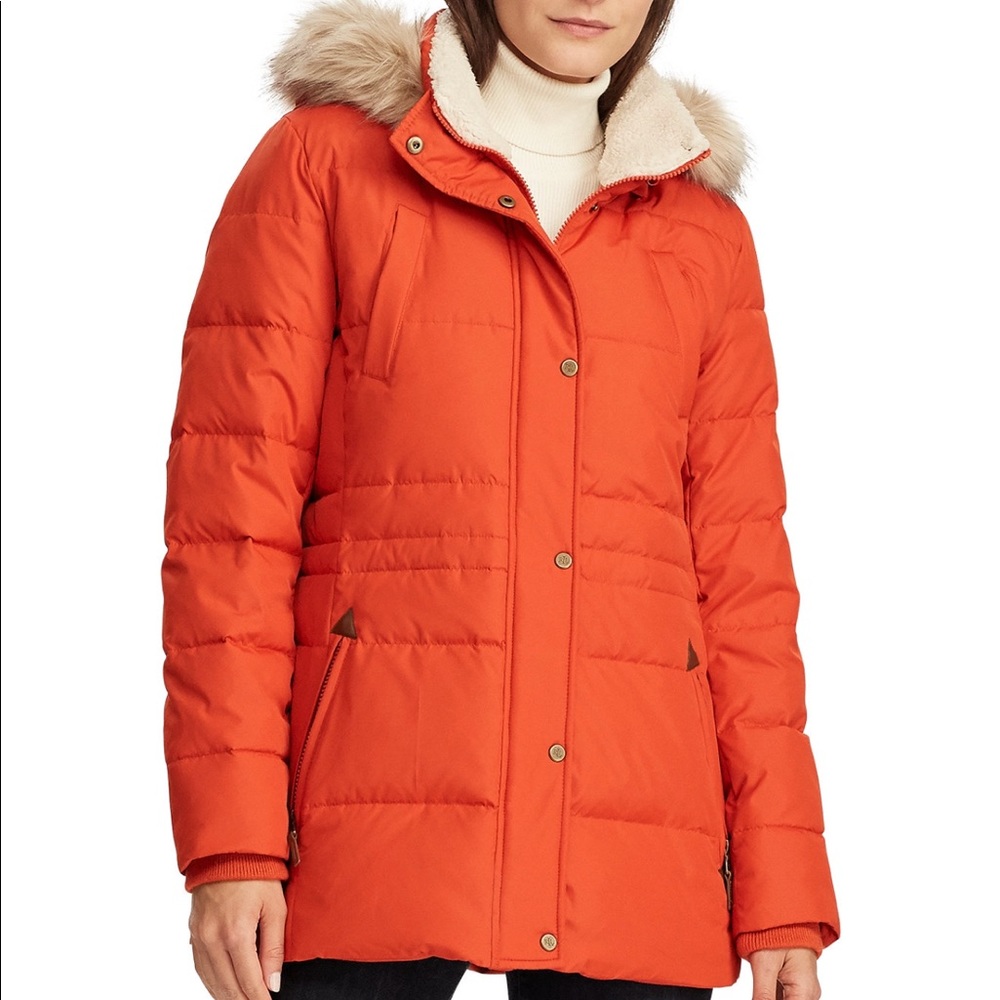 This Lauren Ralph Lauren down jacket